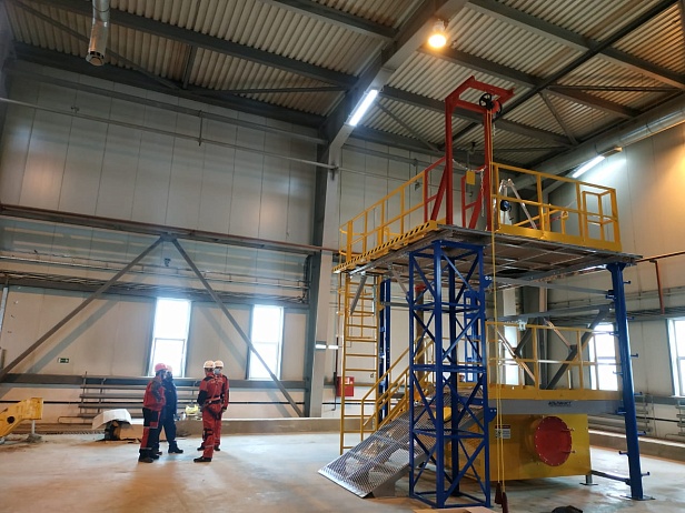 г. Чита. Учебный полигон "АЛЬПИНИСТ" 03-02 установлен  в "Норильский никель"